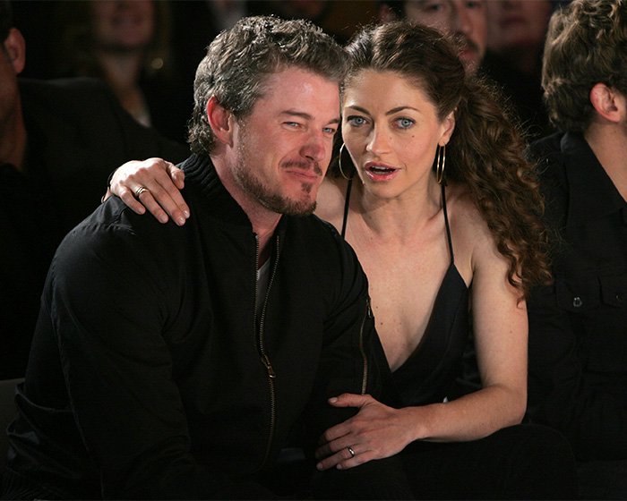 Eric Dane with a woman at an event, showcasing his lifestyle and the public's curiosity about his downward spiral.