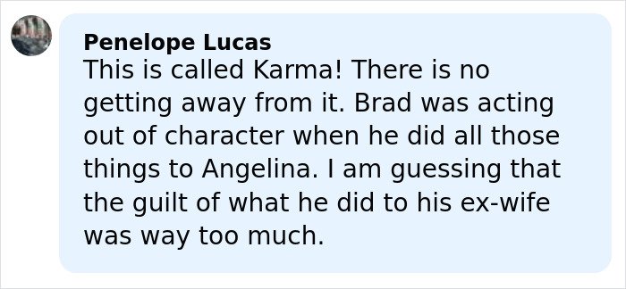 Comment about Brad Pitt's kids sending a brutal message about their relationship in mom's new movie.