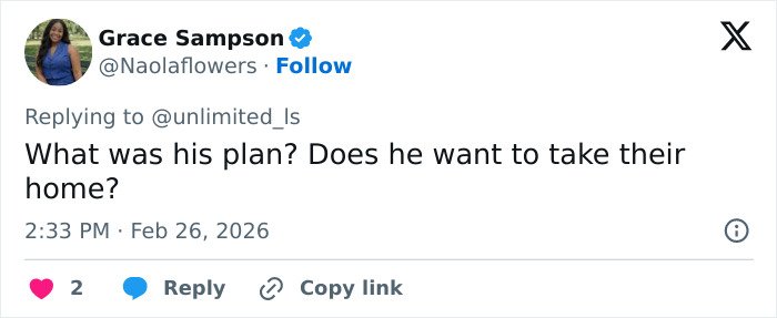 Screenshot of a Twitter reply discussing a shocking situation involving a couple discovering roommate’s horrifying acts on security footage.