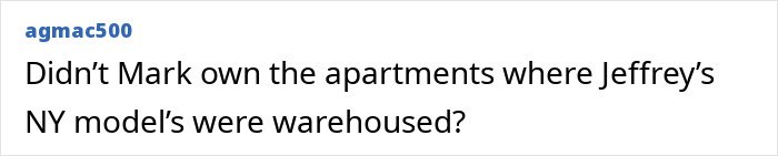 Comment about Jeffrey Epstein’s brother sharing details of their final conversation in an online post.