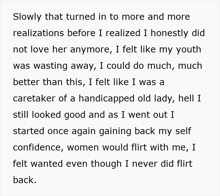 Text describing a man&rsquo;s feelings after giving his wife a second chance and regaining his confidence while the internet shares thoughts.