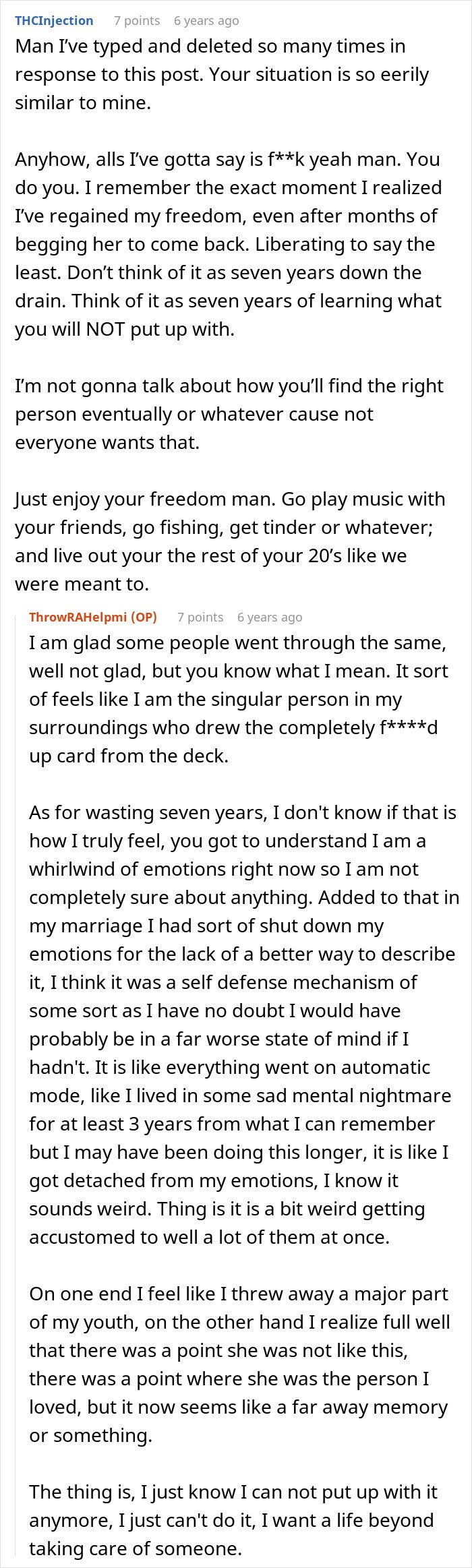 Reddit user shares emotional story about man giving wife a second chance after she leaves and begs to return.