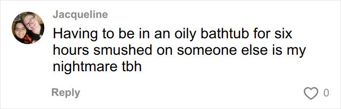 Comment about Bridgerton star&rsquo;s steamy bathtub scene with co-actor describing the challenging filming experience.