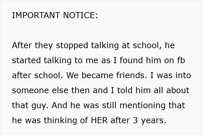 Text message revealing a married man texting a woman he loved 15 years ago, asking his wife not to freak out.