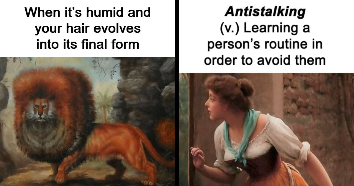 80 Hilarious Classical Art Memes That Show Human Struggle Hasn’t Changed In Centuries