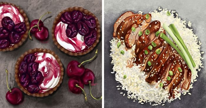 I Illustrate Dishes That Will Probably Make You Hungry (30 Pics)