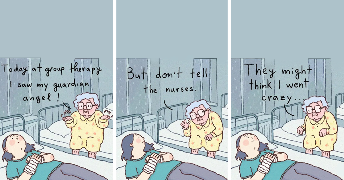 This Artist Creates Funny And Sometimes Slightly Dark Comics, And Here Are Her 17 New Works