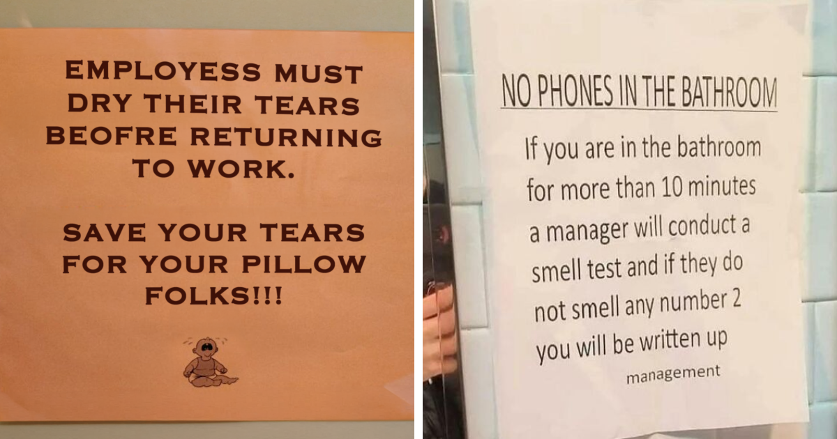 45 Office Signs And Notes That Somehow Made Work Even Worse
