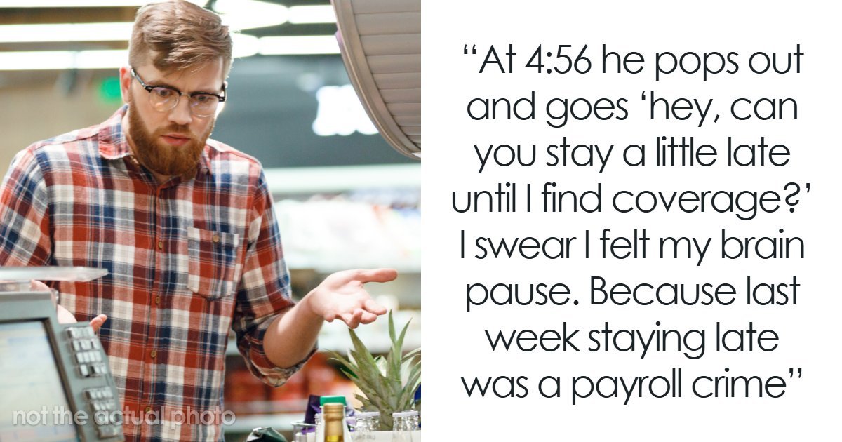 Cashier Told Not To Work Overtime, They Comply During A Crisis And Manager Completely Loses It