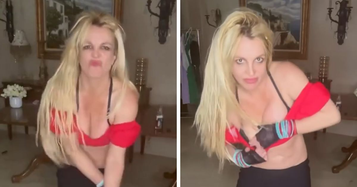 “Ruined By Hollywood”: Britney Spears Reveals Bra While Dancing To Billie Eilish In Crop Top