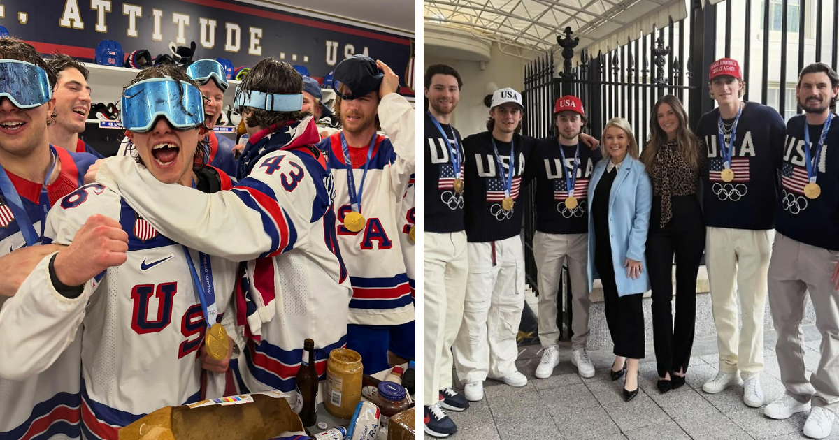 “Despicable”: Team USA Men’s Hockey Has People Fuming After What They Did At The White House