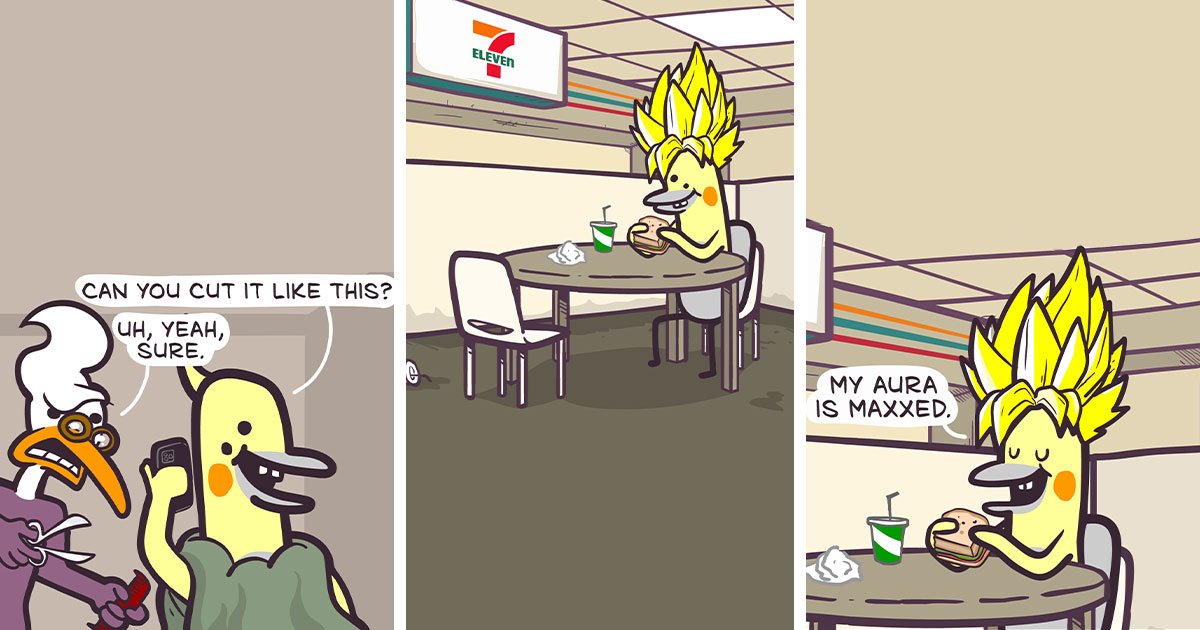 37 Dark And Ironic Comics By Dave McElfatrick That Look Cute Until You Read Them