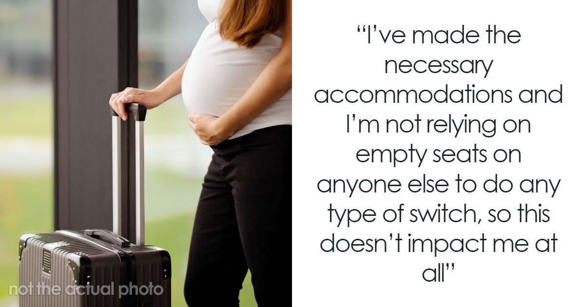Heavily Pregnant Woman Stays In Her Seat She Paid For, Other Passengers Purposely Inconvenience Her