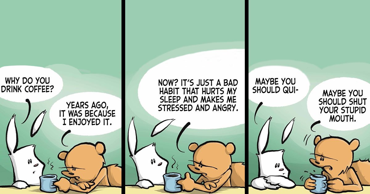 Roonie The Rabbit Is The Comic Series For Anyone Who Spirals Over Nothing (56 Pics)