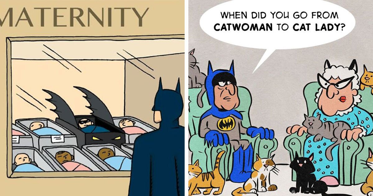 This Artist Finds Humor In Superheroes’ Everyday Struggles (20 Comics)