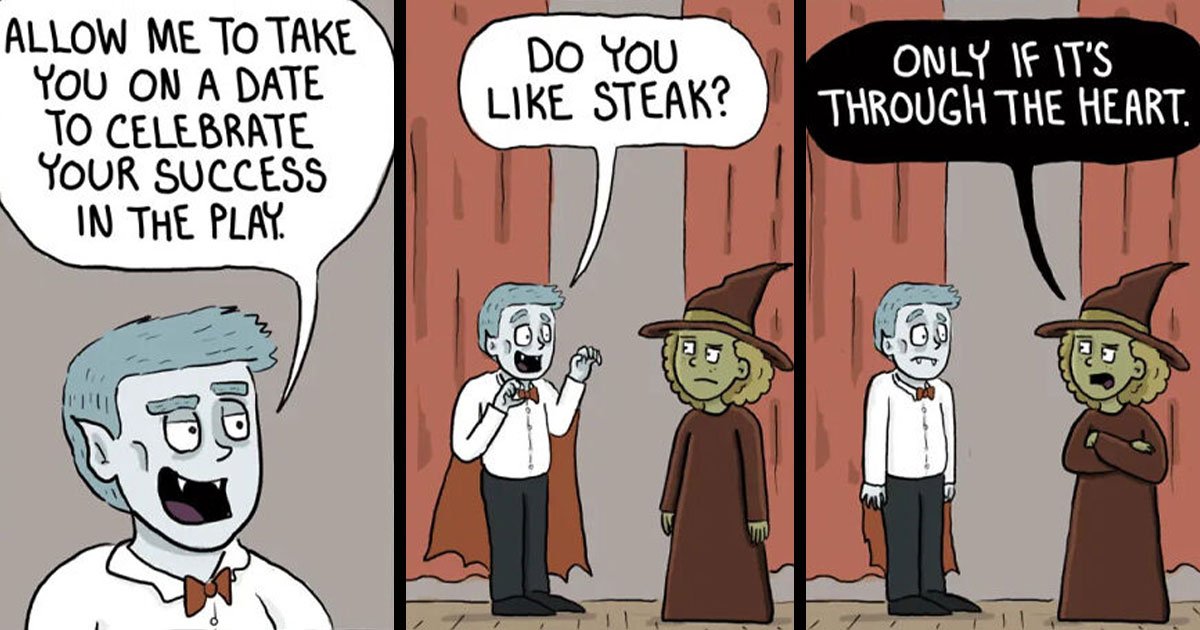 A Witch’s Spells Never Go Right In These 43 Hilarious Comics By Caroline Carrington