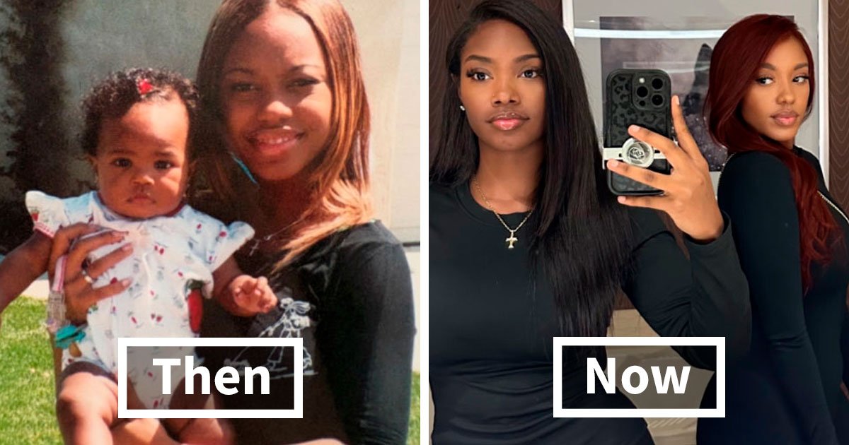 64 Parents Joined The Trend Of Sharing Photos With Their Kids That They Had Young