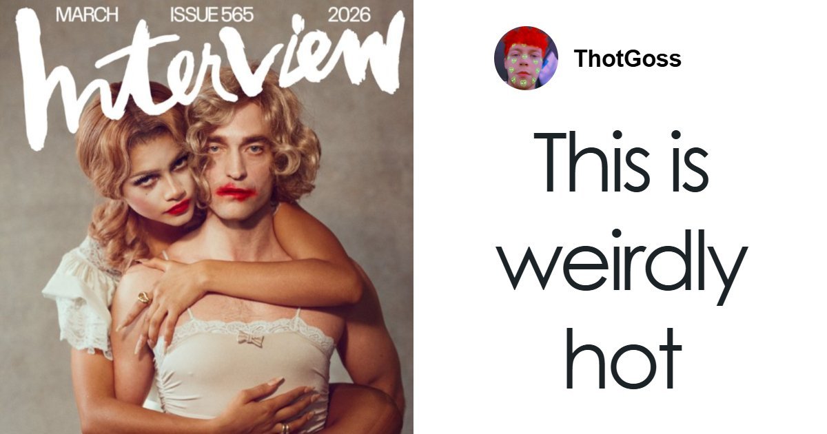 “Extremely Disturbing”: Zendaya And Robert Pattinson’s Gender-Bending Photoshoot Sparks Frenzy