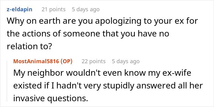 Man stressed and paranoid reading messages on phone about unhinged neighbor causing anxiety at home.