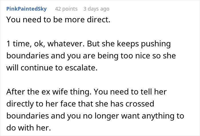 Man stressed and paranoid, sitting alone at a table, worried about unhinged neighbor not leaving him alone.