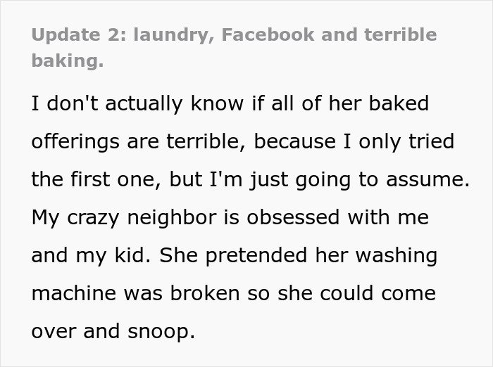 Man stressed and paranoid, worried about unhinged neighbor who won&rsquo;t leave him alone or stop snooping.