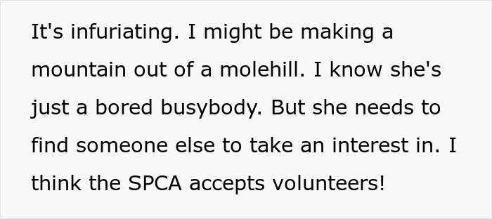 Text message showing a man stressed and paranoid about an unhinged neighbor who won&rsquo;t leave him alone.