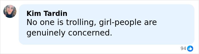 Social media comment discussing concerns about Kelly Osbourne&rsquo;s Brit Awards look amid online trolling.