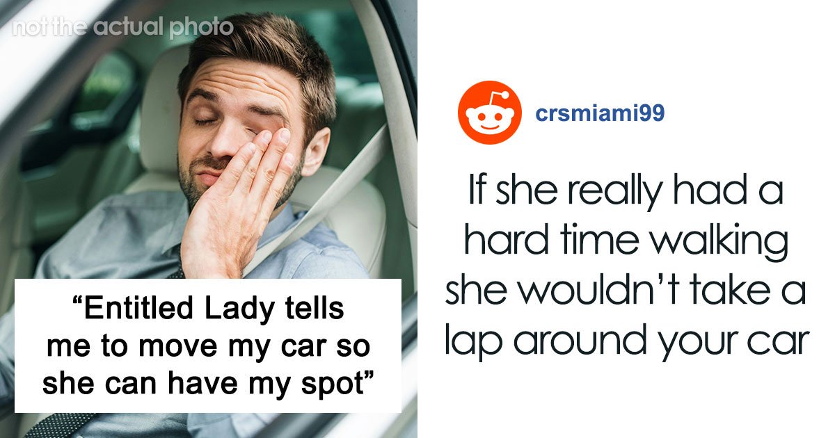 Person Has To Deal With Handicapped Spot Drama After Entitled Lady Confronts Them