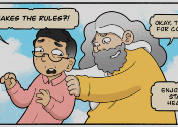 This Comic Series Uses Humor To Answer: What If God Had Human Struggles? (18 Pics)